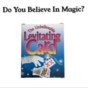 NIB Unbelievable Levitating Card: And Much More!